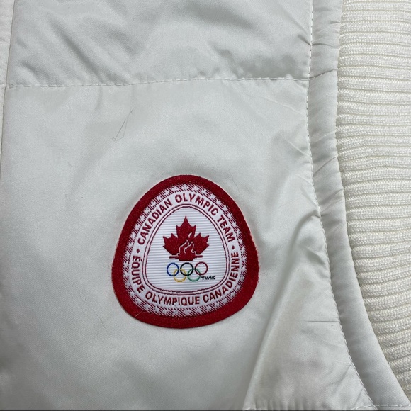 Vintage HBC Canadian Olympic Team Puffy Vest - Picture 4 of 9